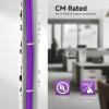 imageCable Matters UL Listed 10Gbps inWall CM Rated 23AWG Bare Copper Cat 6 Cable  500ft Solid UTP Cat6 Bulk Ethernet Cable Cat6 Ethernet Cord BluePurple