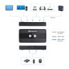 imageCable Matters USB 20 Switch Hub USB Sharing Switch for 2 Computers and 4 USBA Peripherals  Button or Wireless Remote Control Swapping