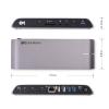 imageCable Matters USB C Dock for Windows  Dual 4K DisplayPort 80W Charging SD Card Slot 10Gbps USBAUSBC Gigabit Ethernet  Thunderbolt 4  USB4  Thunderbolt 3 Port Compatible USB C Docking Station
