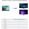 imageCable Matters USB C Dock for Windows  Dual 4K HDMI 80W Charging UHSII SD Card Slot 10Gbps USBAC Gigabit Ethernet  Thunderbolt 4USB43 Port Compatible Docking Station