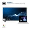imageCable Matters USB C Hub DisplayPort 100W 4K240Hz USB C DisplayPort 14 Hub 480Mbps Ethernet 2X USB 100W Host Charging in Black  Thunderbolt 4  Thunderbolt 3 Port Compatible for MacBook ProGray