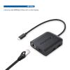 imageCable Matters USB C Hub DisplayPort 100W 4K240Hz USB C DisplayPort 14 Hub 480Mbps Ethernet 2X USB 100W Host Charging in Black  Thunderbolt 4  Thunderbolt 3 Port Compatible for MacBook ProBlack