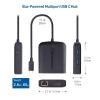 imageCable Matters USB C Hub with HDMI 4K60Hz 100W Charging Gigabit Ethernet and 3X USB in Black  USBC and Thunderbolt 4  USB4  Thunderbolt 3 Port Compatible with Surface Pro MacBook Pro Dell XPSBlack