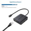 imageCable Matters USB C Hub with HDMI 4K60Hz 100W Charging Gigabit Ethernet and 3X USB in Black  USBC and Thunderbolt 4  USB4  Thunderbolt 3 Port Compatible with Surface Pro MacBook Pro Dell XPSBlack
