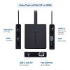 imageCable Matters USB C Hub with HDMI DisplayPort VGA USB 20 Fast Ethernet 60W Charging  Thunderbolt 4  USB4  Thunderbolt 3 Port Compatible with MacBook Pro Dell XPS HP Spectre x360 and More