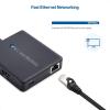 imageCable Matters USB C Hub with HDMI DisplayPort VGA USB 20 Fast Ethernet 60W Charging  Thunderbolt 4  USB4  Thunderbolt 3 Port Compatible with MacBook Pro Dell XPS HP Spectre x360 and More