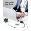 imageCable Matters USB C to 25 Gigabit Ethernet Adapter with 100W Charging 25g Ethernet to USB C Adapter Compatible with Thunderbolt 4 MacBook Pro XPS Surface Pro Not Support Android or Chromecast