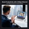 imageCable Matters USB C to 25Gb Ethernet Adapter 25 Gigabit Network Speed USB C to Ethernet Adapter Compatible with USB 4 Thunderbolt 45 Plug ampamp Play for MacBook Laptop and USBC Devices