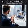 imageCable Matters USB C to 25Gb Ethernet Adapter with 140W Charging 25 Gigabit Network Speed USB C to Ethernet Adapter Compatible with USB4 Thunderbolt 45 MacBook Laptop and USBC Devices