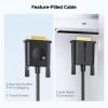 imageCable Matters USB C to DVI Cable USBC to DVI Cable 6 ft  Thunderbolt 4  USB4  Thunderbolt 3 Port Compatible with MacBook Pro Dell XPS 13 15 HP Spectre x360 Surface Pro10 ft
