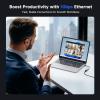 imageCable Matters USB C to Ethernet Adapter Gigabit Ethernet to USB C Network Adapter for 1000Mbps Compatible with MacBook Pro iPhone 16 ProMax iPad Pro Dell XPS Surface and More