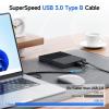 imageCable Matters USB C to USB B 30 Cable  33ft USBB to USBC Cable with TypeB 30 Connector BlackBlack