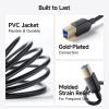 imageCable Matters USB C to USB B 30 Cable  33ft USBB to USBC Cable with TypeB 30 Connector BlackBlack