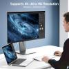 imageCable Matters USBIF Certified 10 Gbps Gen 2 USB C to USB C Cable  33ft  1m Supports Up to 4K60Hz Video 100W Charging 10Gbps Data Transfer BlackWhite