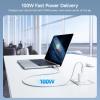 imageCable Matters USBIF Certified 10 Gbps Gen 2 USB C to USB C Cable  33ft  1m Supports Up to 4K60Hz Video 100W Charging 10Gbps Data Transfer BlackWhite