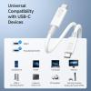 imageCable Matters USBIF Certified 10 Gbps Gen 2 USB C to USB C Cable  33ft  1m Supports Up to 4K60Hz Video 100W Charging 10Gbps Data Transfer BlackWhite