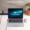 imageCable Matters USBIF Certified 20Gbps Right Angle USB 4 Cable 66ft Supports Up to 8K30Hz  4K120Hz Video 240W Charging 20Gbps Data Transfer Compatible with Thunderbolt 4 Cable MacBook XPS66 Feet