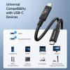 imageCable Matters USBIF Certified 20Gbps USB 4 Cable  66ft Supports Up to 8K30Hz  4K120Hz Video 240W Charging 20Gbps Data Transfer USB4 Cable Compatible with Thunderbolt 4 MacBook XPS66 Feet