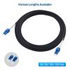 imageCable Matters Uniboot OS2 LC to LC Outdoor Armored Fiber Patch Cable 50ft  Single Mode Duplex 9125 LSFRZH Direct Burial Support with UV Resistant and Fire Retardant Cable Jacket  50 Feet  152m150 Feet