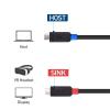 imageCable Matters Unidirectional 10Gbps Active USB C Cable 10 ft Supports Up to 4K60Hz Video 60W Charging 10Gbps Data Transfer for Apple Vision Pro Meta Quest 3 VR Headset Portable Monitor164 ft