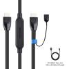 imageCable Matters Unidirectional Active 48Gbps Ultra HD 8K Long HDMI Cable 25 ft  75m with HDR for PS5 Xbox Series XS RTX3080  3090 RX 68006900 Apple TV and More25 ft
