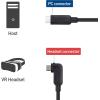 imageCable Matters Unidirectional Active USB C Cable 164 ft for Oculus Quest 2 Headset and Hard Drives Compatible with Oculus Link Cable 5Gbps Data Transfer No Video No Power Delivery SupportBlack