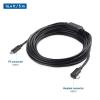 imageCable Matters Unidirectional Active USB C Cable 164 ft for Oculus Quest 2 Headset and Hard Drives Compatible with Oculus Link Cable 5Gbps Data Transfer No Video No Power Delivery SupportBlack