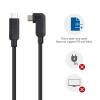imageCable Matters Unidirectional Active USB C Cable 164 ft for Oculus Quest 2 Headset and Hard Drives Compatible with Oculus Link Cable 5Gbps Data Transfer No Video No Power Delivery SupportBlack
