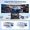 imageCable Matters Unidirectional USB C to DisplayPort 14 Cable  6ft Support 8K60Hz  4K240Hz Thunderbolt 4 to DisplayPort Cable Display Port to USB C Black  Not for Portable USBC Monitor33 ft