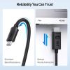 imageCable Matters Unidirectional USB C to HDMI 21 Cable  6ft Support 4K240Hz and 8K60Hz HDR  Thunderbolt 4 Thunderbolt 5 USB 4 Compatible with MacBook Pro XPS ThinkPad  Max 4K 60Hz on macOS15 Feet