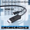 imageCable Matters Unidirectional USB C to HDMI Cable  6ft 4K60Hz  2K144Hz USBC to HDMI Cable Thunderbolt 4  USB4 Compatible with iPhone 1615 Pro Max Plus MacBook Pro XPS 13 Surface ProBlack