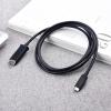 imageCable Matters Unidirectional USB C to HDMI Cable  6ft 4K60Hz  2K144Hz USBC to HDMI Cable Thunderbolt 4  USB4 Compatible with iPhone 1615 Pro Max Plus MacBook Pro XPS 13 Surface ProBlack