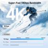 imageCable Matters Unidirectional USB C to HDMI Cable  6ft 4K60Hz  2K144Hz USBC to HDMI Cable Thunderbolt 4  USB4 Compatible with iPhone 1615 Pro Max Plus MacBook Pro XPS 13 Surface ProBlack