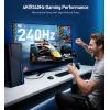 imageCable Matters VESA Certified 40Gbps DisplayPort 21 Cable 2m66ft DP40 Cable 8K 120Hz 4K 240Hz in Black with FreeSync GSYNC and HDR for Gaming Monitor PC RTX 40804090 RX 790066 Feet