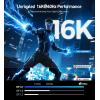 imageCable Matters VESA Certified 80Gbps DisplayPort 21 Cable  66ft  2m DP80 Cable with 16K 60Hz 8K 240Hz 4K 240Hz FreeSync GSYNC and HDR for Gaming Monitor PC RTX 40804090 RX 7900 Black33 Feet