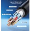 imageCable Matters VESA Certified 80Gbps DisplayPort 21 Cable  66ft  2m DP80 Cable with 16K 60Hz 8K 240Hz 4K 240Hz FreeSync GSYNC and HDR for Gaming Monitor PC RTX 40804090 RX 7900 Black33 Feet