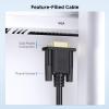 imageCable Matters VGA Extension Cable VGA Cable Male to Female  6 Feet Not MaletoMale Not for DB9Serial Use10 Feet