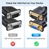 imageCable Matters VGA Extension Cable VGA Cable Male to Female  6 Feet Not MaletoMale Not for DB9Serial Use10 Feet