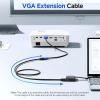 imageCable Matters VGA Extension Cable VGA Cable Male to Female  6 Feet Not MaletoMale Not for DB9Serial Use10 Feet