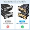 imageCable Matters VGA Extension Cable VGA Cable Male to Female  6 Feet Not MaletoMale Not for DB9Serial Use6 Feet