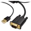 imageCable Matters VGA to HDMI Adapter for Monitor and TV VGA to HDMI Converter with Audio Support