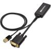 imageCable Matters VGA to HDMI Adapter for Monitor and TV VGA to HDMI Converter with Audio Support