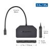 imageCable Matters Windows Only Triple Monitor USB C Hub with 3X DisplayPort and 100W Charging  Support up to 8K and 4K 120Hz HDR  Thunderbolt 4 USB4 Compatible for Surface Pro XPS