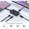 imageDesigned for Microsoft Surface Cable Matters 4in1 USB C Hub HDMI 4K60Hz 100W Charging 10Gbps USB and USBC Compatible with Surface Pro Surface Laptop Surface Book with USBC or Thunderbolt 4