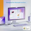 imageDesigned for Microsoft Surface Cable Matters 4in1 USB C Hub HDMI 4K60Hz 100W Charging 10Gbps USB and USBC Compatible with Surface Pro Surface Laptop Surface Book with USBC or Thunderbolt 4
