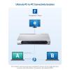 imageIntel Certified Cable Matters 16in1 40Gbps Thunderbolt 4 Dock with Thunderbolt Share  Quad 4K Video2X DP 2X HDMI for Windows Dual 4K DP or HDMI for MacBook Pro M1M2M3M4 ProMax 100W PD