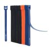 imageCable Matters 100Pack 8inch HookandLoop Reusable Wire TiesCable Ties with 42 lbs Tensile Strength  MultiColor Black Blue and Orange Cord Ties Cord Wrap Zip Ties Cable Management Straps8inch