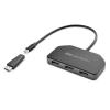 imageCable Matters 101075 Triple Monitor Mini DisplayPortDisplayPort Hub 3X 4K Display Port Splitter 3Port DP 14 Enabled for 8K and 4K 120Hz HDR for Windows Only NOT Compatible with macOS