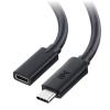 imageCable Matters 20Gbps USB 4 Extension Cable  33ft  1m True Reversible Design Supports 8K Video 240W Charging 20Gbps Data Transfer USB C ExtenderType C Extension Cord Male to Female