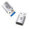 imageCable Matters 2Pack 10Gbps USB to USB C Adapter for Fast Charging ampamp HighSpeed Data Transfer Reversible USBC Port USBA Male to USBC Female Adapter for iPhone 1615 iPad Pro Galaxy S23